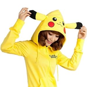 Pokémon Pikachu Hoodie w/Plush Ears